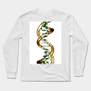 DNA molecule, conceptual artwork (F002/4585) Long Sleeve T-Shirt